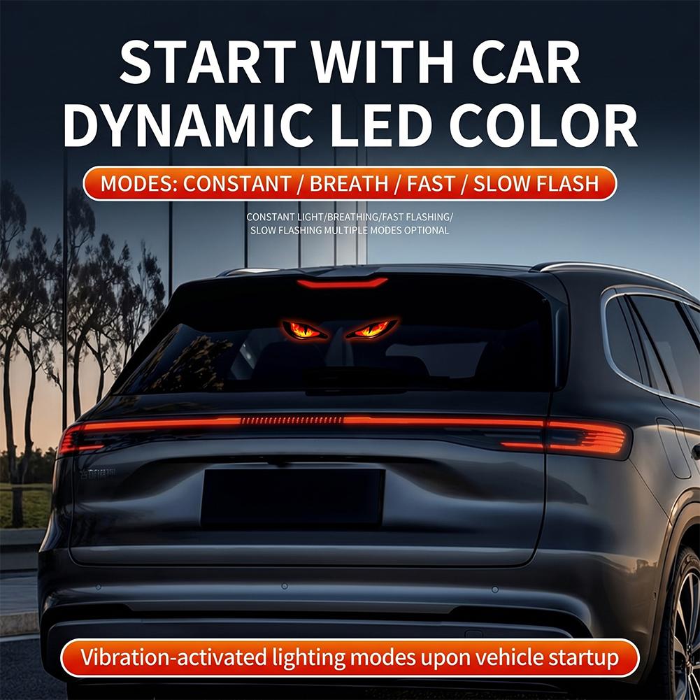Solar Powered Devil Eye Car Wa - Lighting Decor Inc review and price