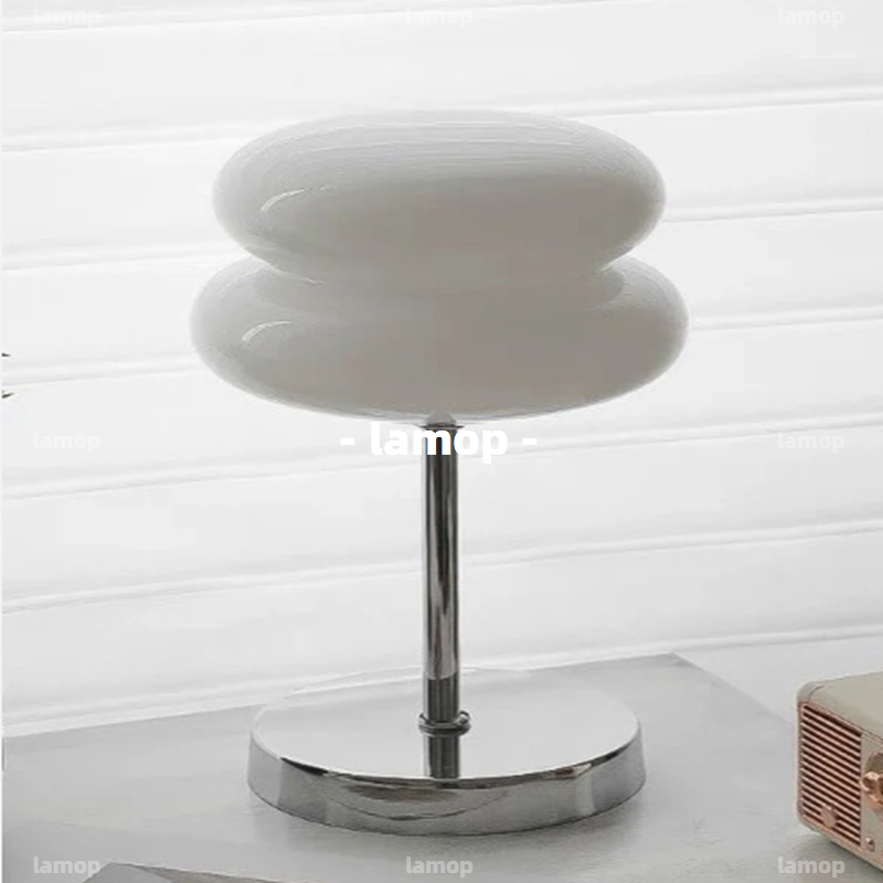Bauhaus Cream‑Globe Table Lamp - Lighting Decoration In Bedroom review and price