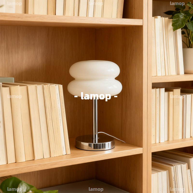 Bauhaus Cream‑Globe Table Lamp - Lighting Decoration In Bedroom review and price