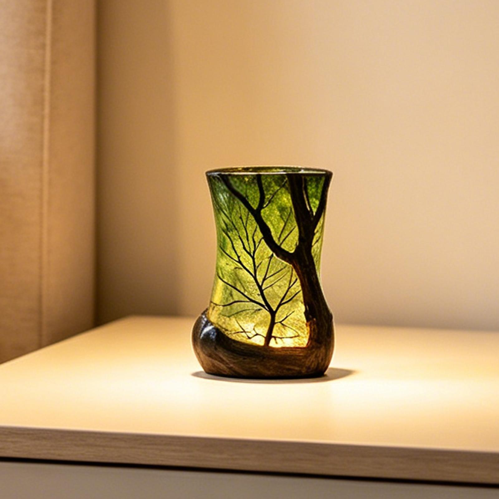 Bedside Table Lamp Forest Nigh - Lighting Decoration In Bedroom review and price