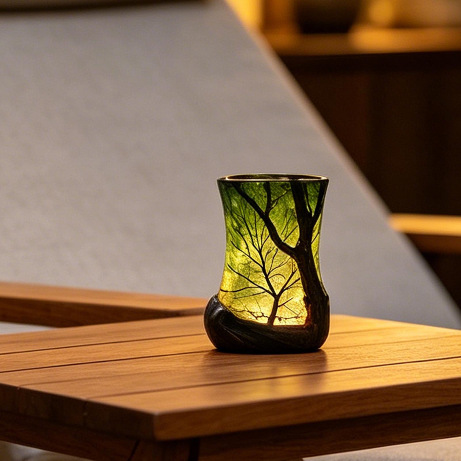 Bedside Table Lamp Forest Nigh - Lighting Decoration In Bedroom review and price