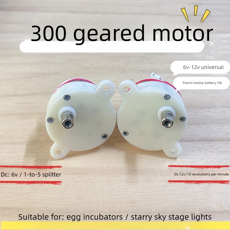 Low Speed DC Gear Motor 6V 12V - Decor Lighting Ie review and price