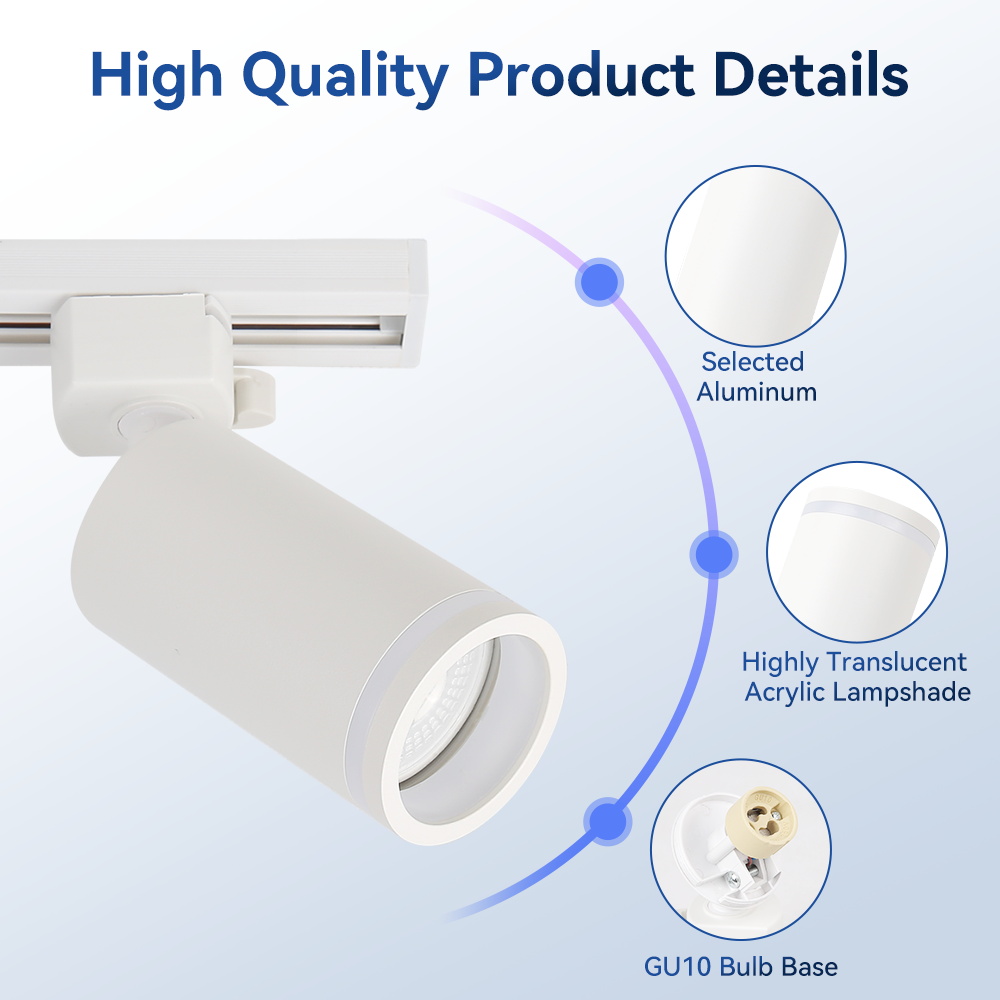 110v 220v LED Track Lamp GU10  - Lighting Decor Store review and price