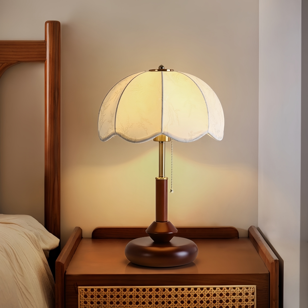 Vintage Scalloped Dome Table L - Lighting Decoration In Bedroom review and price