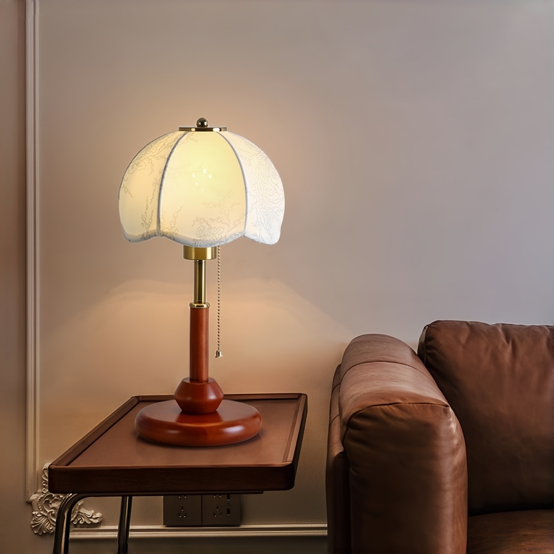 Vintage Scalloped Dome Table L - Lighting Decoration In Bedroom review and price