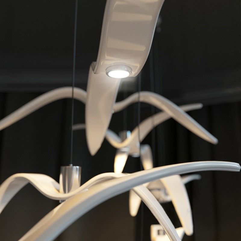 Nordic Flying Bird Resin Lamp  - Lighting Decor Store review and price