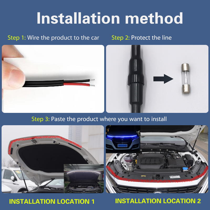 12V Scan Starting Flowing Led  - Lighting Bolt Decor review and price