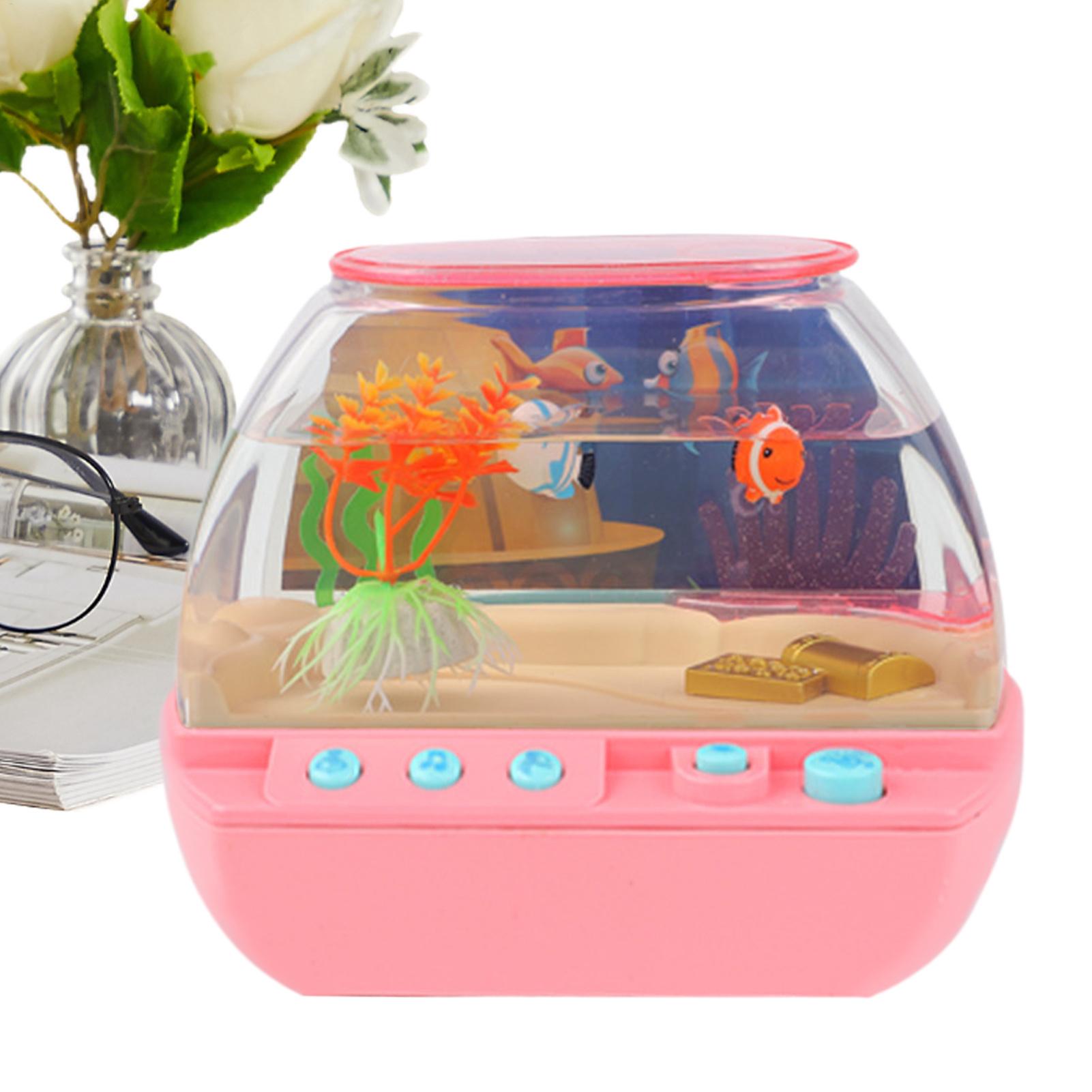Toy Fish Tank Home Decoration  - Lighting Decoration In Bedroom review and price