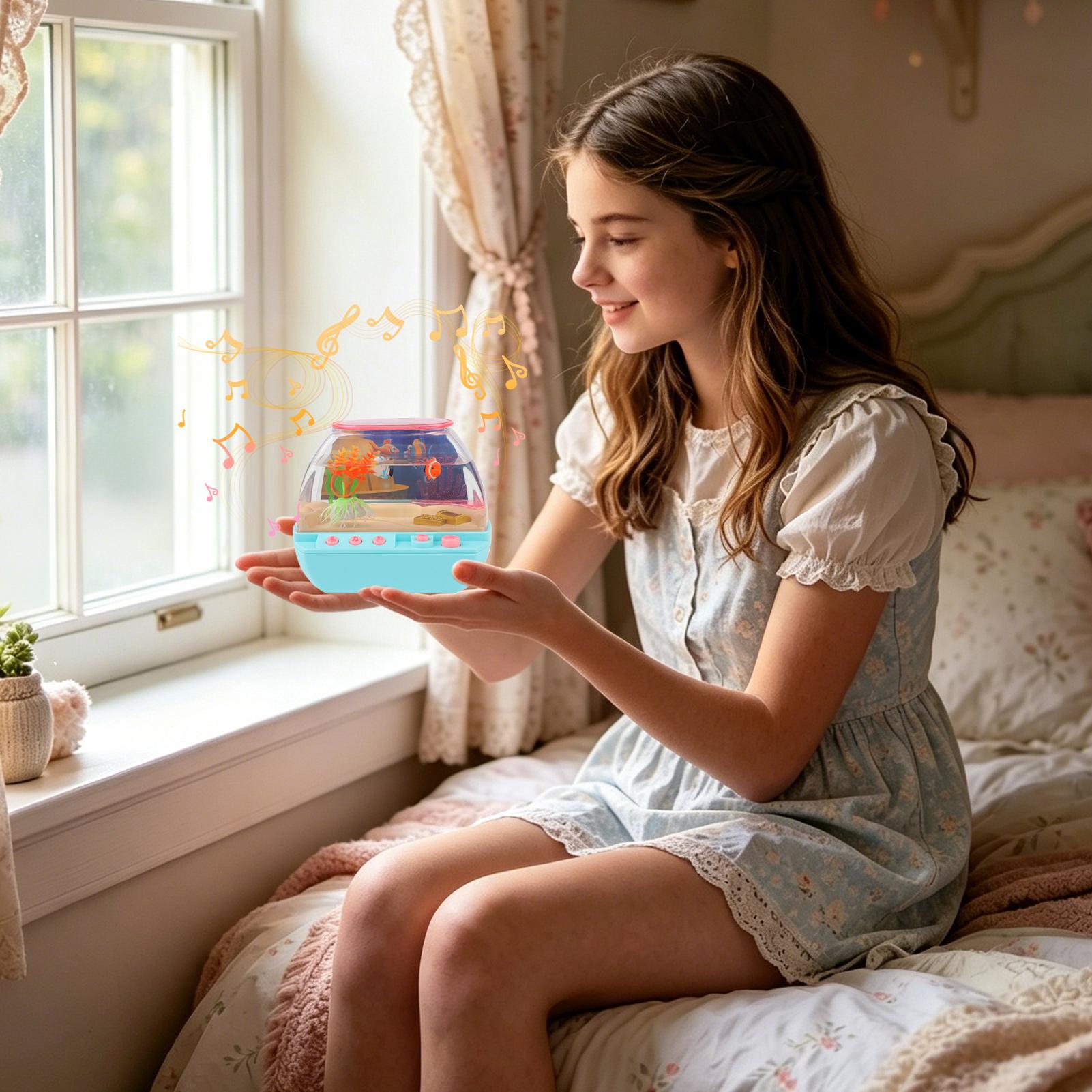 Toy Fish Tank Home Decoration  - Lighting Decoration In Bedroom review and price