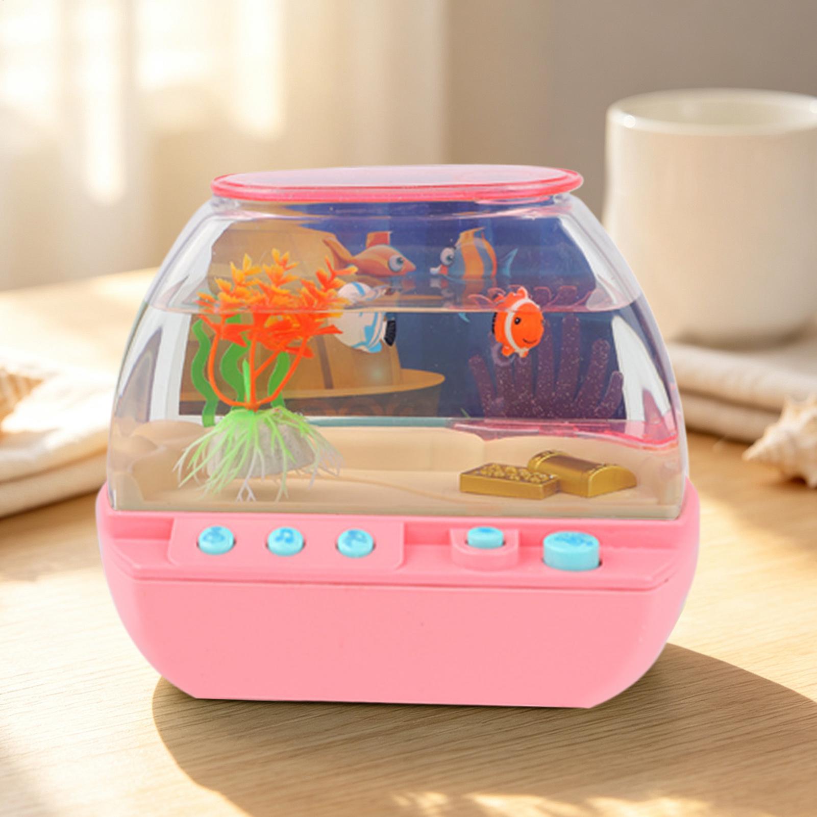 Toy Fish Tank Home Decoration  - Lighting Decoration In Bedroom review and price
