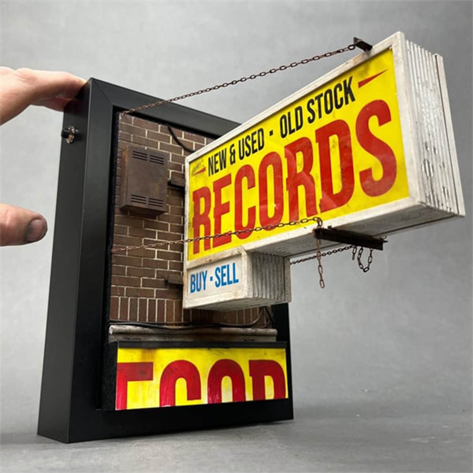 Retro Record Store Wall Light  - Lighting Decor Store review and price