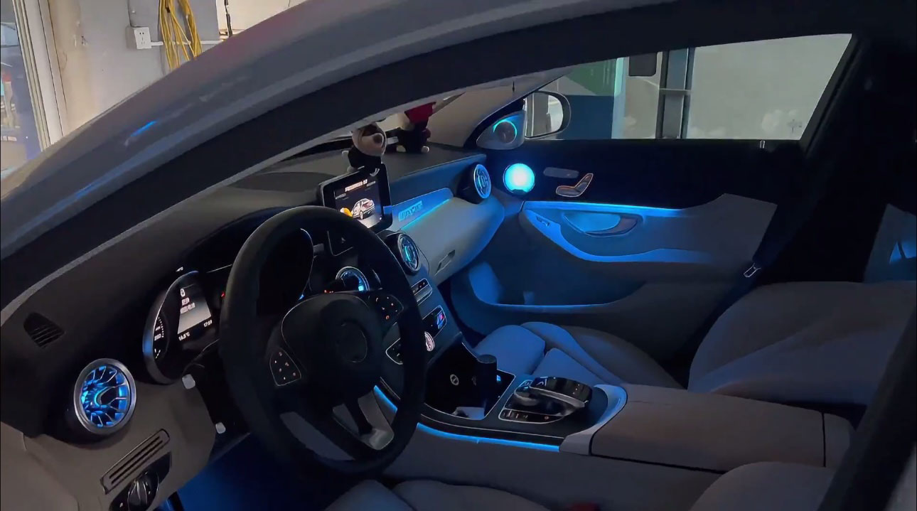 Ambient Light For Mercedes-Ben - Lighting Decor Inc review and price