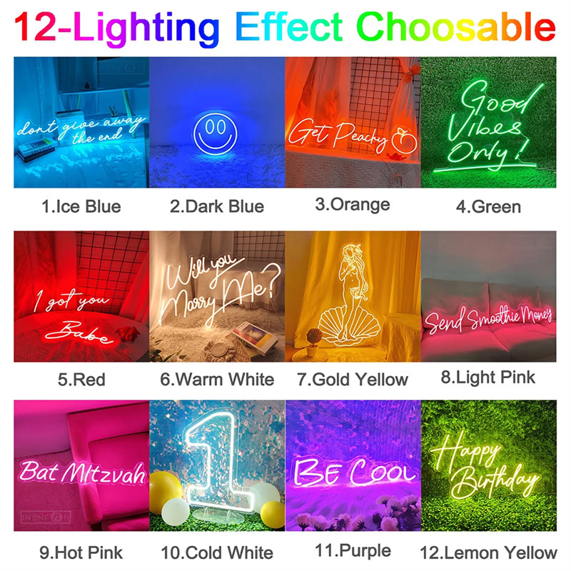 Custom Led Neon Signs LED Ligh - Lighting Decor Wedding review and price